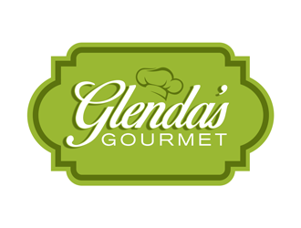 Glenda’s Gourmet logo design by kunejo