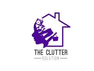 The Clutter Solution logo design by mppal