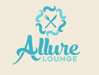 ALLURE LOUNGE (CARIBBEAN SEAFOOD RESTAURANT AND BAR) logo design by megalogos