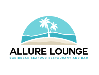 ALLURE LOUNGE (CARIBBEAN SEAFOOD RESTAURANT AND BAR) logo design by logy_d