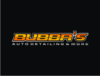 Bubba’s Auto Detailing & More logo design by bricton