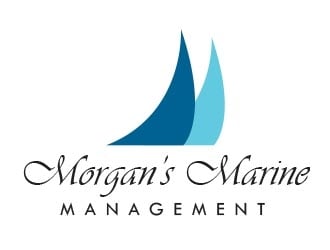 Morgan’s Marine Management  logo design by chad™