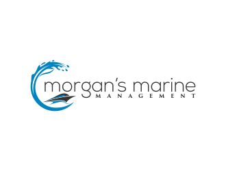 Morgan’s Marine Management  logo design by Devian