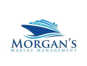 Morgan’s Marine Management  logo design by AamirKhan