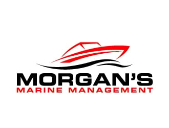 Morgan’s Marine Management  logo design by AamirKhan