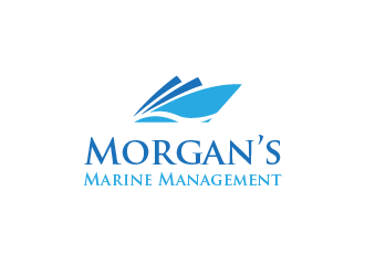 Morgan’s Marine Management  logo design by PRN123