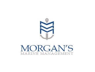 Morgan’s Marine Management  logo design by bougalla005