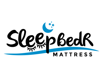 Sleep BedR Mattress logo design by aldesign