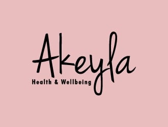 Akeyla Health & Wellbeing logo design by treemouse