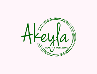 Akeyla Health & Wellbeing logo design by ammad