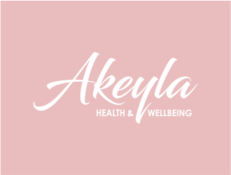 Akeyla Health & Wellbeing logo design by Girly