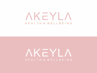 Akeyla Health & Wellbeing logo design by aflah