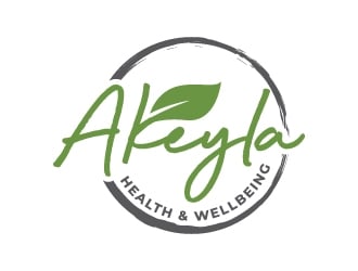 Akeyla Health & Wellbeing logo design by MonkDesign