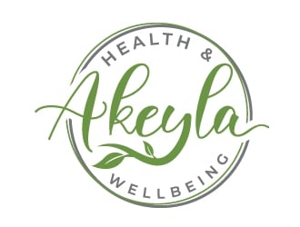 Akeyla Health & Wellbeing logo design by MonkDesign