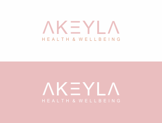 Akeyla Health & Wellbeing logo design by aflah