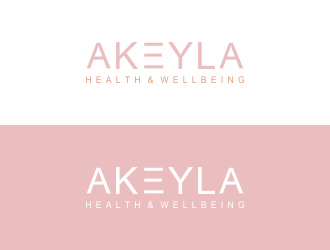 Akeyla Health & Wellbeing logo design by aflah