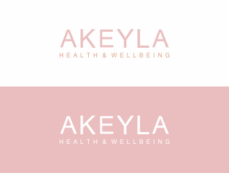 Akeyla Health & Wellbeing logo design by aflah