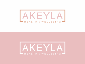 Akeyla Health & Wellbeing logo design by aflah