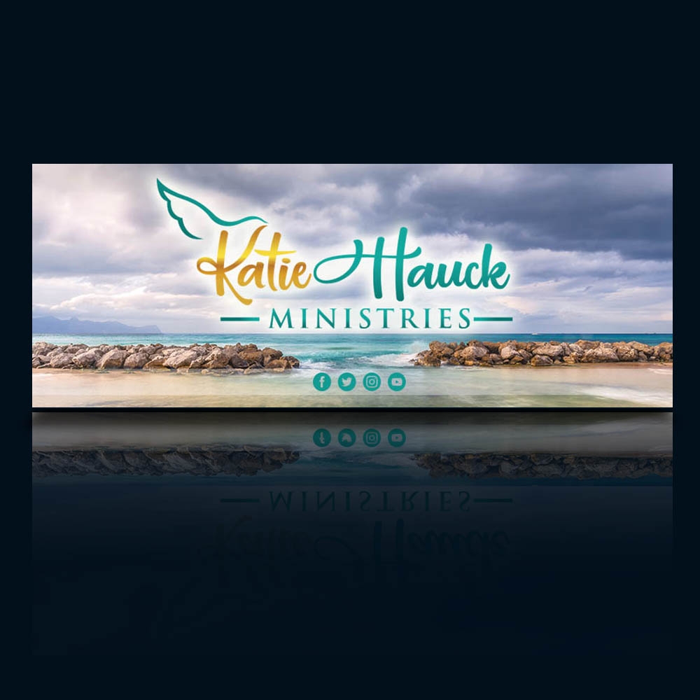 Katie Hauck Ministries logo design by chad™