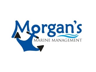 Morgan’s Marine Management  logo design by Aslam