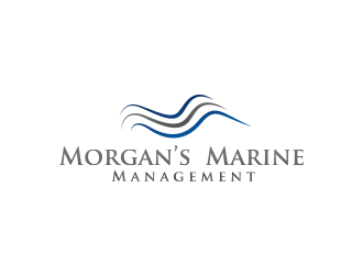 Morgan’s Marine Management  logo design by yippiyproject