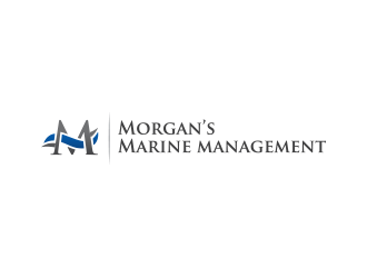 Morgan’s Marine Management  logo design by yippiyproject