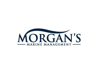 Morgan’s Marine Management  logo design by MUSANG