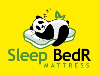 Sleep BedR Mattress logo design by ruki