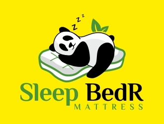 Sleep BedR Mattress logo design by ruki