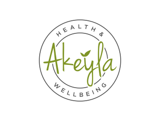 Akeyla Health & Wellbeing logo design by exitum