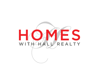 Homes with Hall Realty logo design by salis17