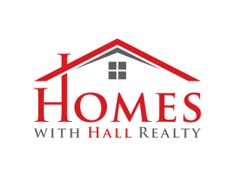 Homes with Hall Realty logo design by puthreeone