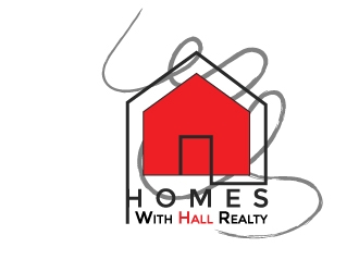 Homes with Hall Realty logo design by aryamaity