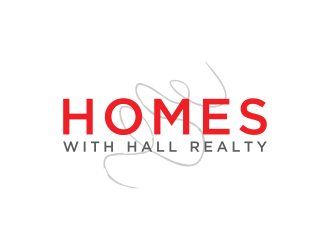 Homes with Hall Realty logo design by salis17