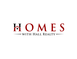 Homes with Hall Realty logo design by asyqh