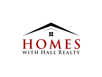 Homes with Hall Realty logo design by asyqh