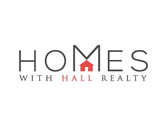 Homes with Hall Realty logo design by pambudi