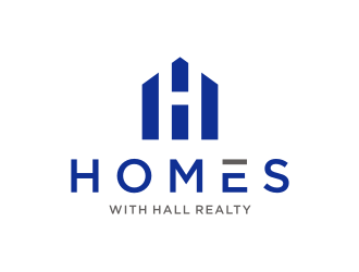 Homes with Hall Realty logo design by asyqh