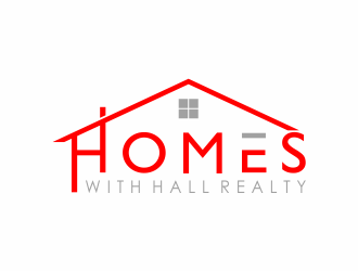 Homes with Hall Realty logo design by aflah