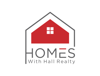 Homes with Hall Realty logo design by puthreeone