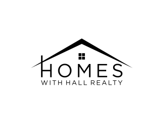 Homes with Hall Realty logo design by hopee