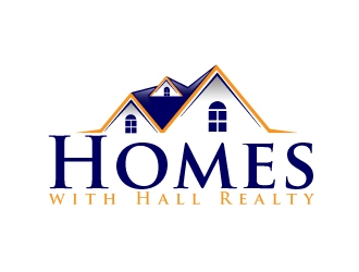 Homes with Hall Realty logo design by AamirKhan