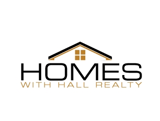 Homes with Hall Realty logo design by AamirKhan