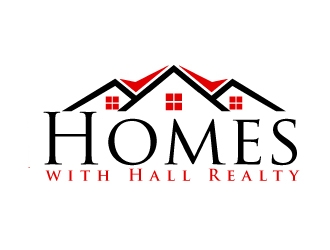 Homes with Hall Realty logo design by AamirKhan