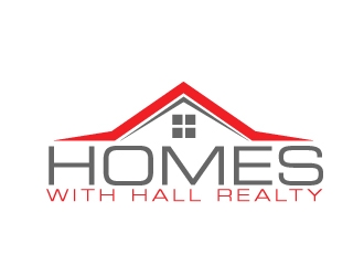 Homes with Hall Realty logo design by AamirKhan