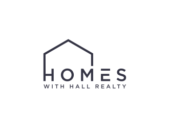 Homes with Hall Realty logo design by uptogood