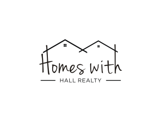 Homes with Hall Realty logo design by clayjensen