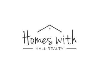 Homes with Hall Realty logo design by clayjensen