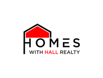 Homes with Hall Realty logo design by clayjensen