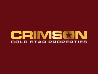 Crimson Gold Star Properties logo design by p0peye